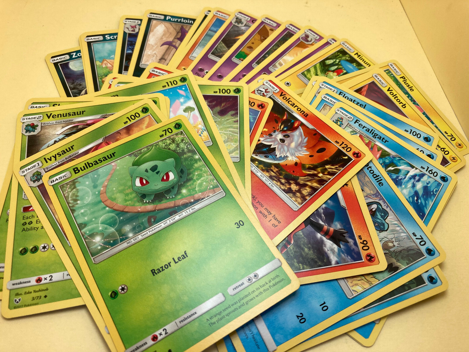 Non-Holo Pokemon Sun & Moon: Shining Legends /73 Card ($2 Minimum Order Required