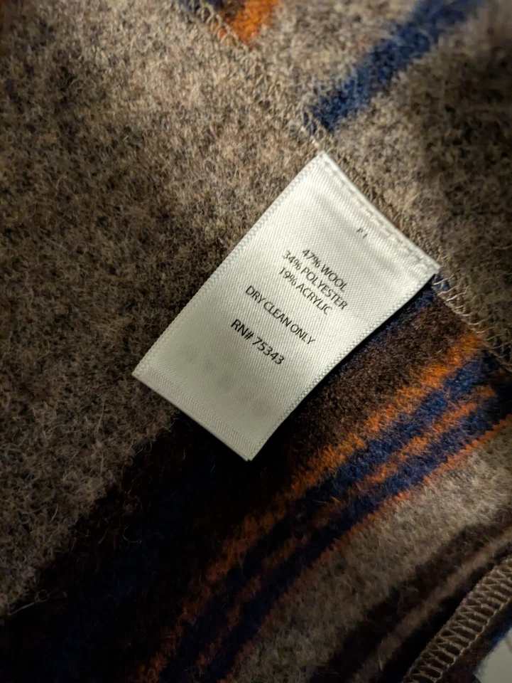 Suéter Cárdigan Suéter FENN WRIGHT MANSON Studio Mezcla Lana Cinturón Talla Grande Foto 4 de 4