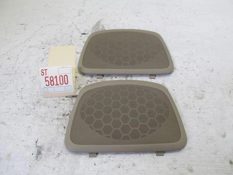 Cubierta de parrilla de altavoz 626 1998 MAZDA lado conductor pasajero parte trasera paquete bandeja Foto 4 de 4