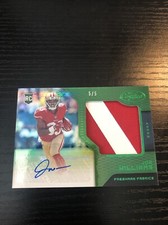 2017 Certified Mirror Green #234 Joe Williams JSY AU/RC Numbered  5 of 5