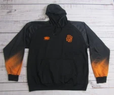 Austin Gilgronis AG MLR Rugby Paladin Black Orange Pullover Hoodie Mens 3XL