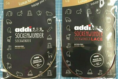 Addi -Sockenwunder Rundstricknadel 25cm Basic & Lace zur Auswahl alle Größe