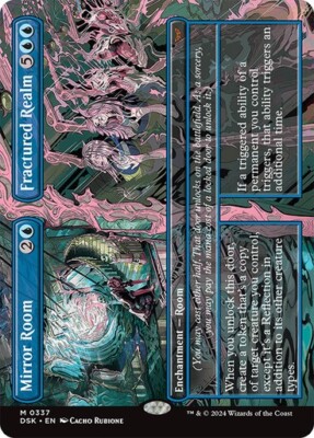 Mirror Room (Borderless) - Duskmourn DSK - Mythic - MTG Magic Pack fresh