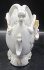 Vintage G. 302 Cherub Dish Footed White Gold Porcelain Planter Bowl Figurine — photo 4
