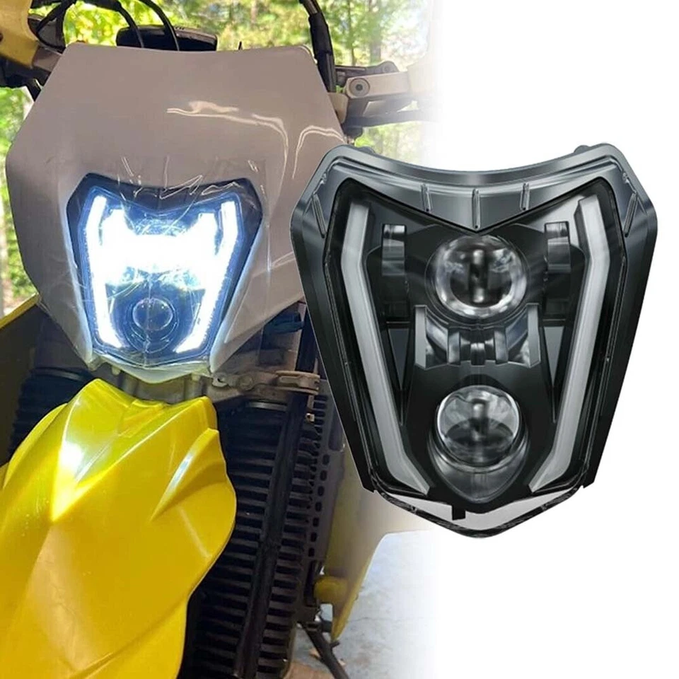 Светодиодная фара дневного света для KTM SX SXF 125 EXC XCW 250 350 450 500 SMC-R 690 2017-2023 - Изображение 4 из 4