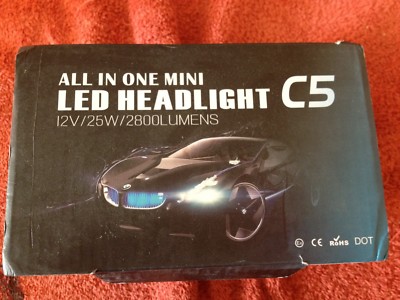 C5 AutoLED Headlight 12V/25W/2800Lumens 