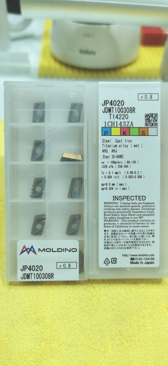 ORIGINAL HITACHI JDMT 100308R JP4020 Insert New Stock 10PCS