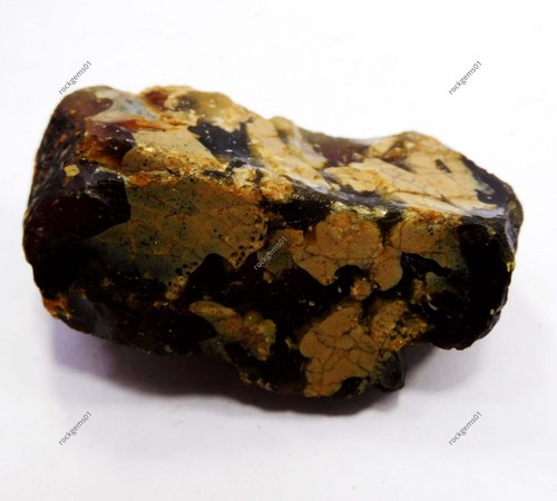 307 Ct Natural Honey Baltic Amber Untreated Certified Uncut Rough Loose Gemstone - Picture 5 of 8
