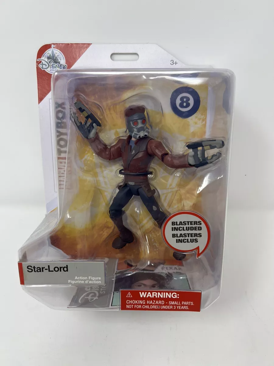 Disney Store Marvel Star-Lord Action Figure Toybox New with Box