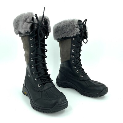 UGG Men or Women Gray and Black insulate Winter Boots. Great Condition. UGG Women main image 2