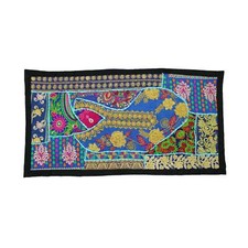 Vintage Embroidered Patchwork Indian Tent Decoration Tapestry Wall Hanging As