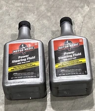 Motor Medic Universal Power Steering Fluid with Stop Leak Qty.2, 1-qt M2732 New