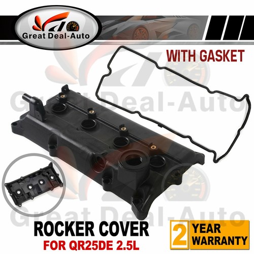 Valve Rocker Cover and Gasket fits X-Trail T30 QR25DE 2.5L XTRAIL 2000 ...