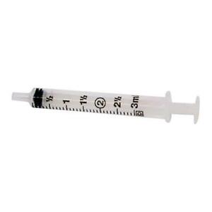 Syringe General Purpose 3ml Blister Pack Luer Slip Tip Without Needle Ebay