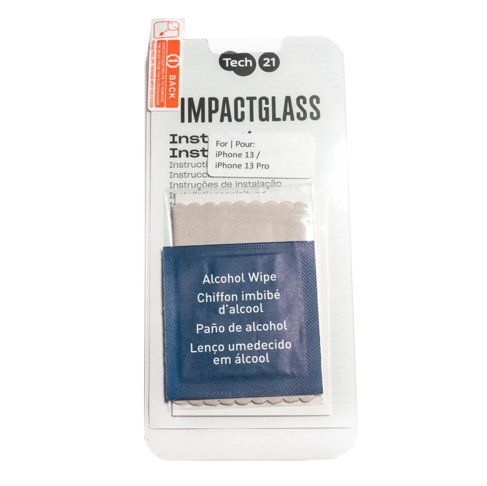 Tech21 Evo Clear Case with Impact Glass Screen Protector for iPhone 12 / 12 Pro - Image 2 of 3