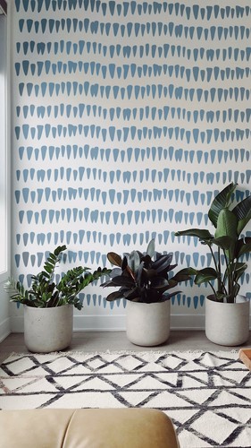 ROCHETTE - Plantillas de pared modernas para pintar - Plantilla de pared decorativa grande - Reu - Imagen 3 de 8