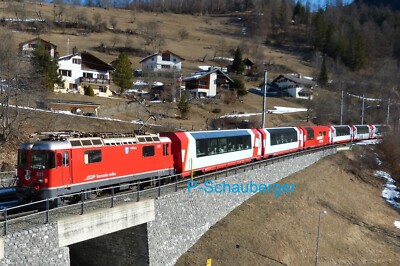LGB Wagen-Set (mit 4 Wagen) ''Glacier Express GEX'' mit OVP/GARANTIE UNBENUTZT