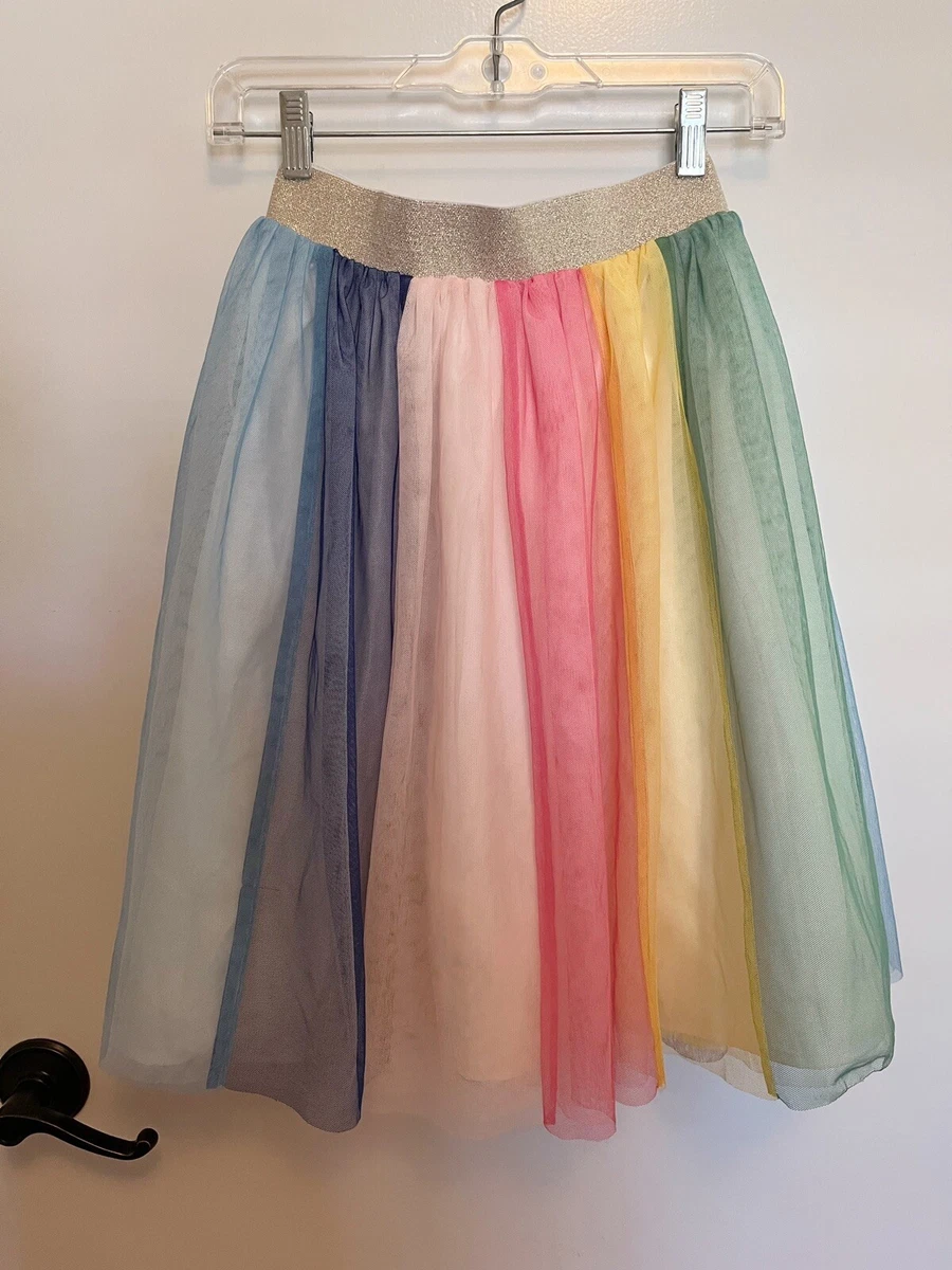 Hanna andersson rainbow clearance skirt