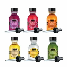 Kama Sutra Oil Of Love Water Based Kissable Foreplay Warming Body Oil 0.75 oz