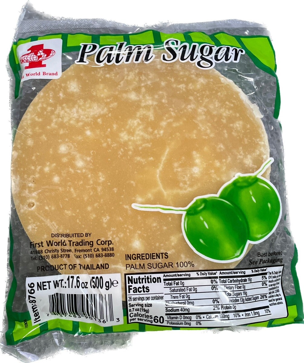17.6oz First World Palm Sugar Round | eBay