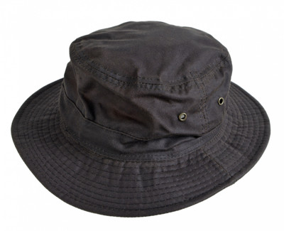Rain Hat Tourist Oilskin Cotton Waxed 