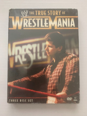 The WWE: The True Story of WrestleMania (DVD, 2011, 3-Disc Set) NEW!