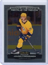 2022-23 O-Pee-Chee Platinum Juuso Parssinen Marquee Rookie - Nashville Predators