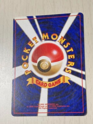 Alakazam No.065 Base Set Holo 1996 Old Back Pokemon Card Japanese