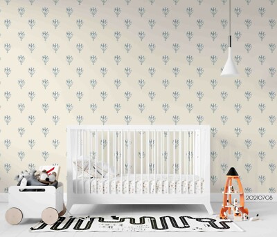 3D Floral Vector Wallpaper Wall Mural Removable Self-adhesive 66