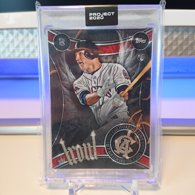   Topps Project 2020 Mike Trout by Ben Baller #US175 2011 Topps Update RC  