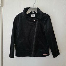 Hudson Jeans Girls Velour Moto Jacket Size 4T...