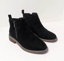 Crown Vintage Gorgie Ankle Boots, Black Suede, Women's 7.5