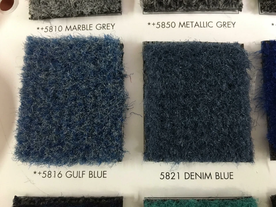 Alfombra tapicería automotriz marina DORSETT Aqua Turf tela resistente al agua 6 pies Foto 2 de 4