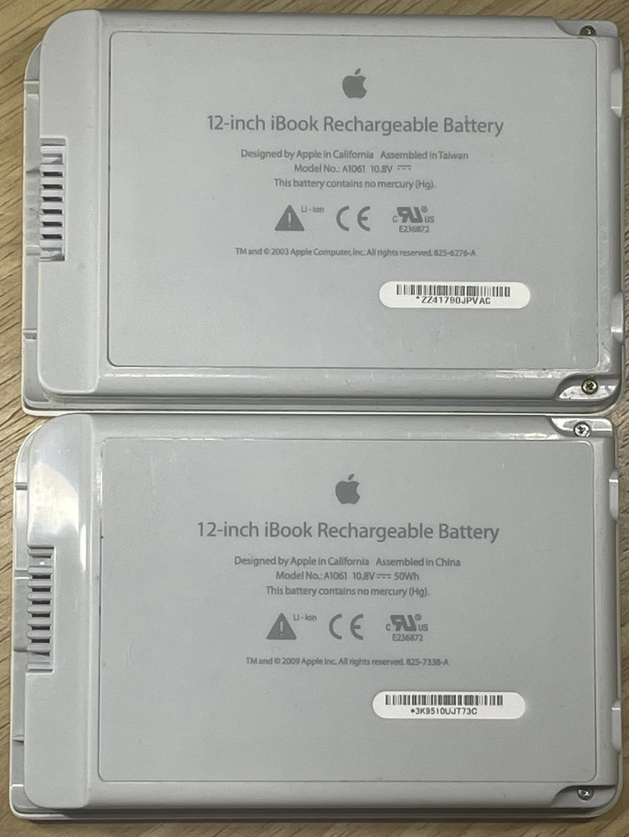 apple ibook g4 battery products for sale | eBay