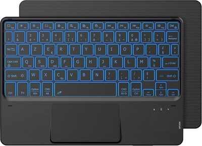Ultradünne kabellose Bluetooth Tastatur mit integriertem Multi Touchpad 