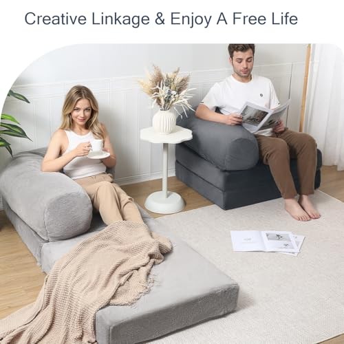 Folding Sofa Bed Single, Fold Out Chair Bed, Foldable Sofa Chair, Convertible - Picture 8 of 8