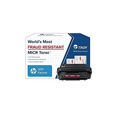 Оригинальный картридж с лазерным тонером Troy Toner Secure MICR High Yield - альтернатива