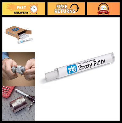 Multi-Purpose Epoxy Putty 6 Pack - 4 oz Tubes - Gray Repair Adhesive Sealant