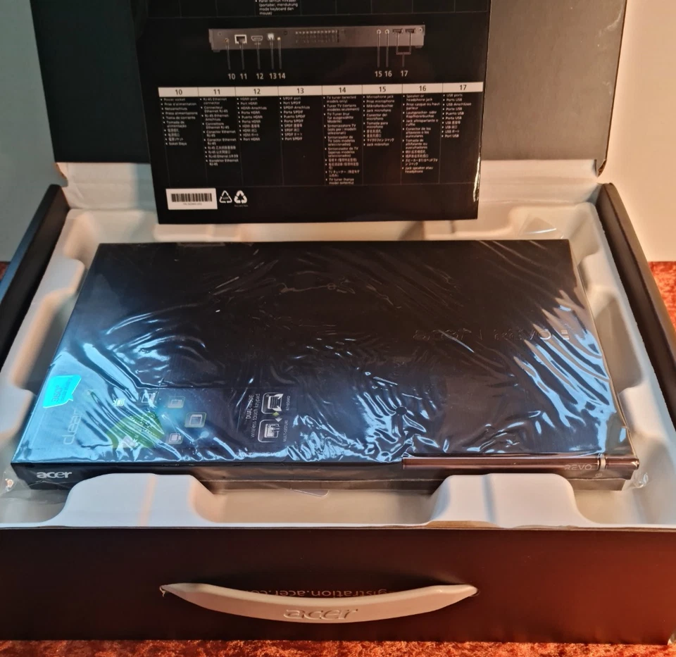 Acer RL 100 Revo PC (BNIB) Win7 Home 3GB RAM 640GB HD AMD Athlon K325 - Image 3 of 4