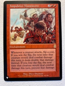 Impulsive Maneuvers #197 Odyssey Rare MTG