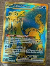 Chien-Pao EX 242/091 Pokemon Paldean Fates Holo Gold Full Art Hyper Rare on eBay