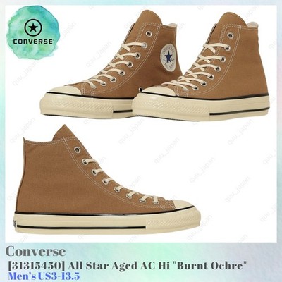 Converse All Star Aged AC Hi Burnt Ochre 31315450 Men's US3-13.5 NEW