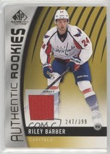 2017-18 SP Game Used Authentic Rookies Gold Jersey 247/399 Riley Barber #131 3tt