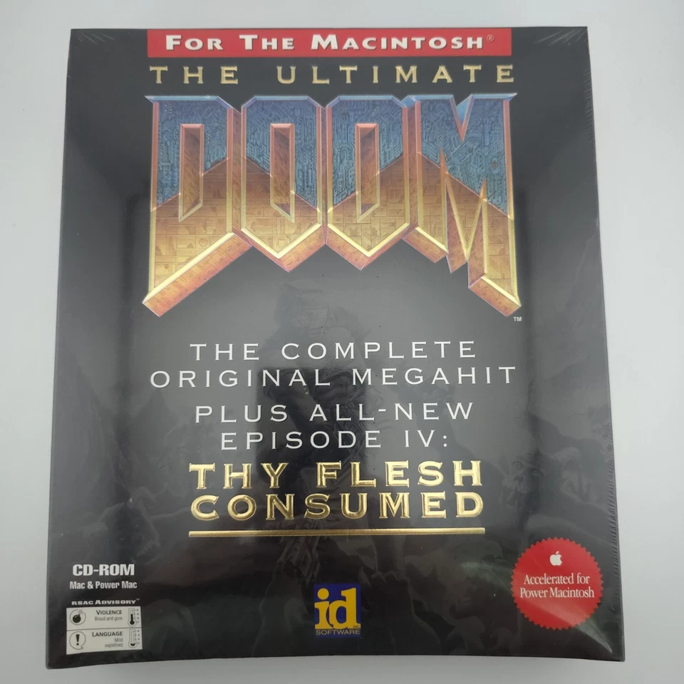 The Ultimate Doom: For the Macintosh, 1995, Big Box, New & Sealed - Image 2 of 4