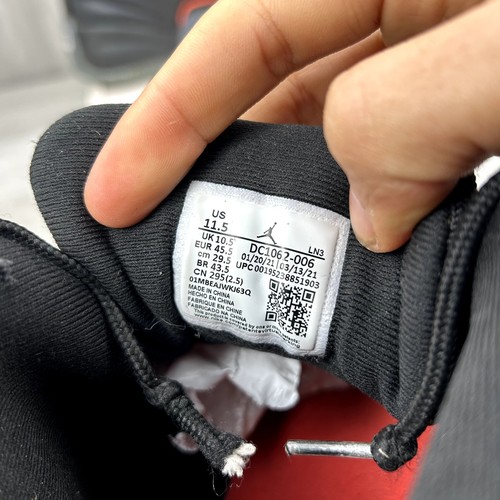 Nike Air Jordan 12 Retro Utility Grind Crater nere taglia 11,5 DC1062-006 sneakers - Foto 10 di 10