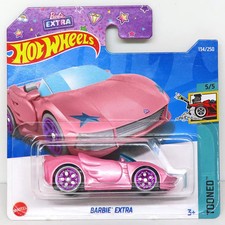 Barbie Extra Pink 1/64 Mini Car Hot Wheels TOONED