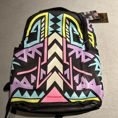 SPRAYGROUND AFRICAN INTELLIGENCE HIGHER REALM BACKPACK / BOOK BAG SANDFLOWER