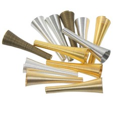 60 Pcs Jewelry Beads Caps Metal End for Pendants Bracelet Making