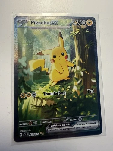 New ListingPokémon Pikachu EX SIR 278/217 Ascended Heros NM ~Pack Fresh~ English