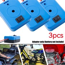 3pcs DIY Power Wheels Adapter Dock Connector Robotics for Dewalt 18V 20V Battery